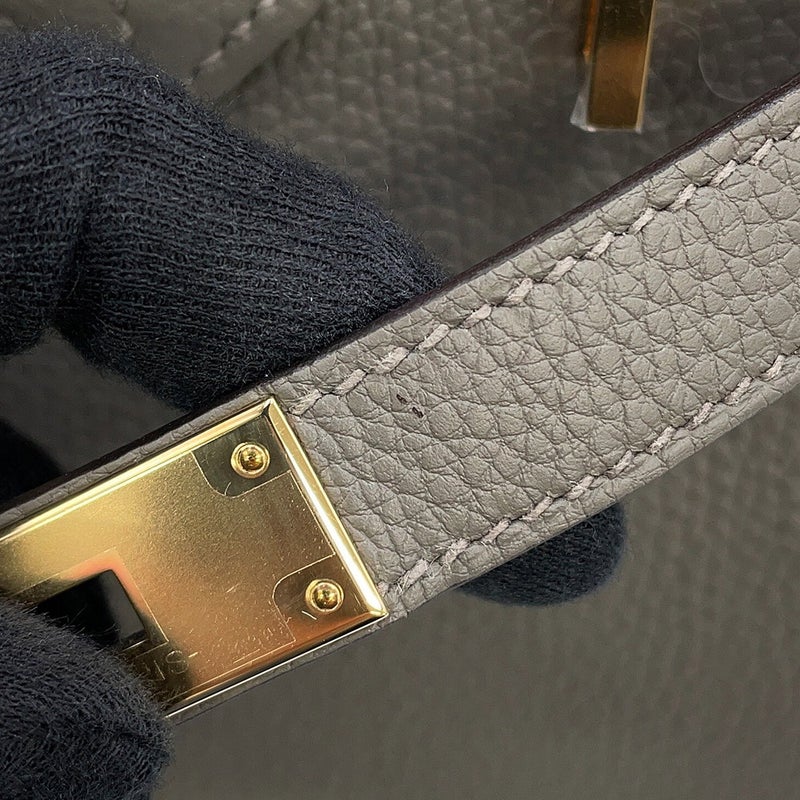 エルメス バーキン30 グリメイヤー/シャンパンゴールド金具 トゴ K刻印 HERMES Birkin ハンドバッグ