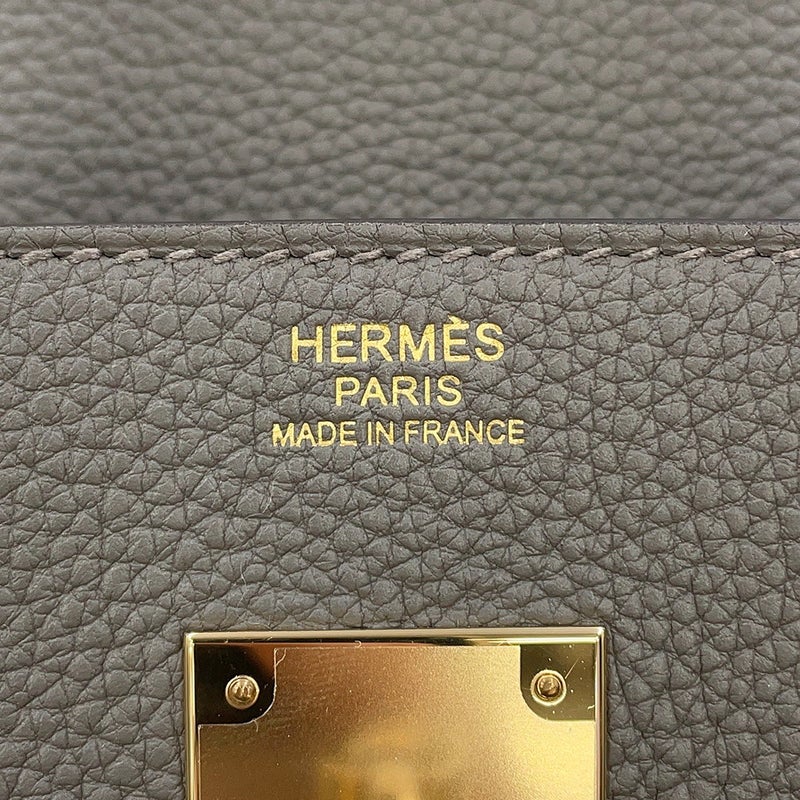 エルメス バーキン30 グリメイヤー/シャンパンゴールド金具 トゴ K刻印 HERMES Birkin ハンドバッグ