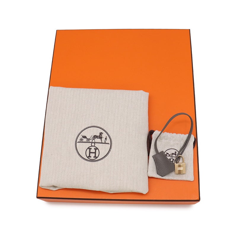 エルメス バーキン30 グリメイヤー/シャンパンゴールド金具 トゴ K刻印 HERMES Birkin ハンドバッグ