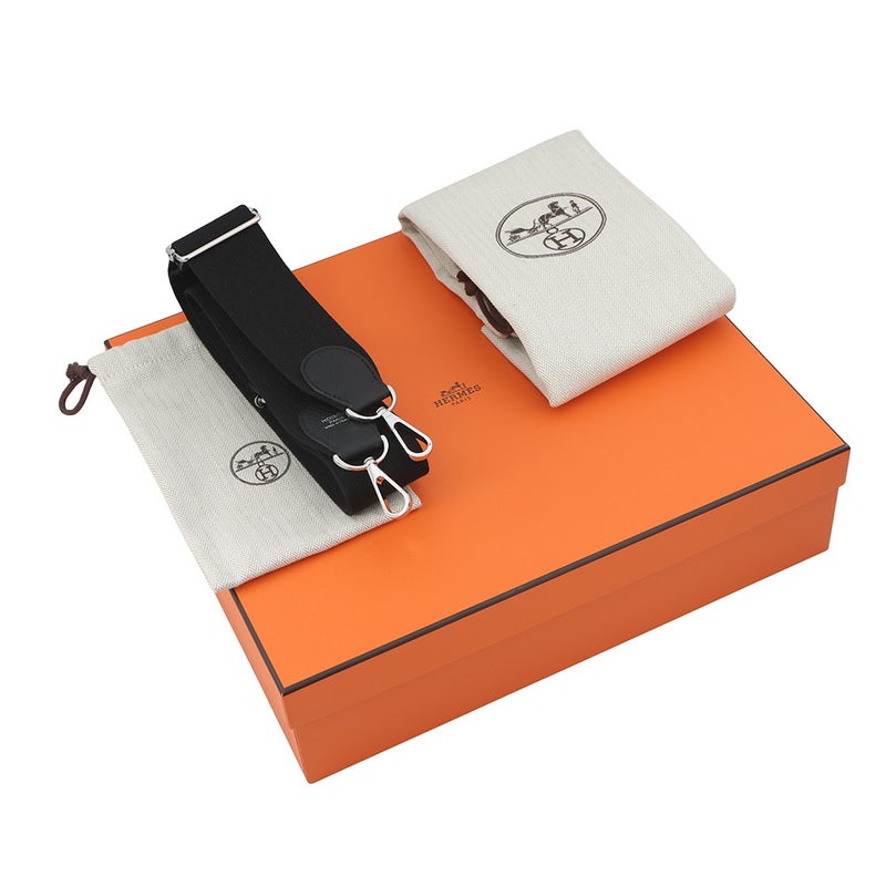 エルメス ショルダーバッグ エブリン3 PM ブラック/シルバー金具 トリヨンクレマンス K刻印 HERMES Evelyne