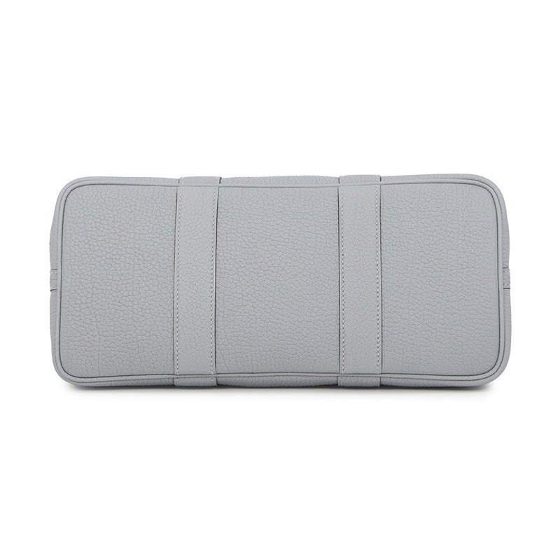 エルメス トートバッグ ガーデンパーティTPM グリパンタン/シルバー金具 トワルミリタリー/ネゴンダ G刻印 Garden Party