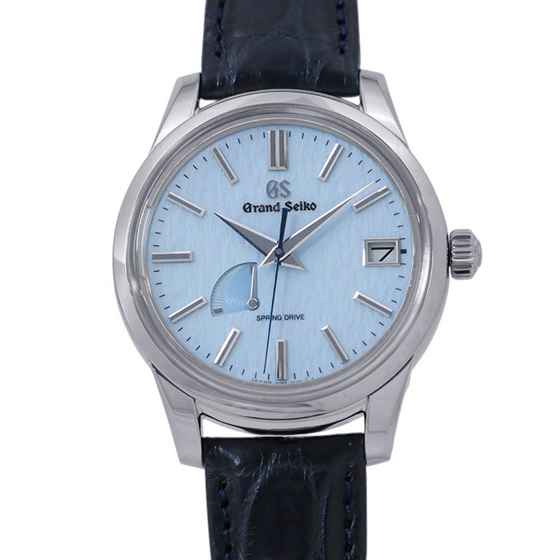 セイコー グランドセイコー ヘリテージコレクション SBGA407 SEIKO 腕時計 ライトブルー文字盤 雪白ブルー