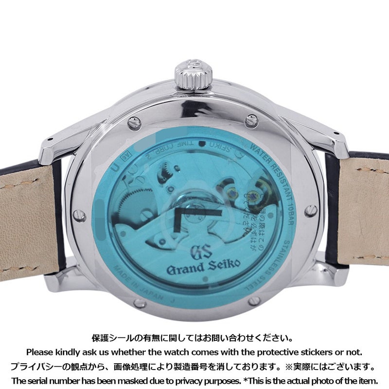 セイコー グランドセイコー ヘリテージコレクション SBGA407 SEIKO 腕時計 ライトブルー文字盤 雪白ブルー