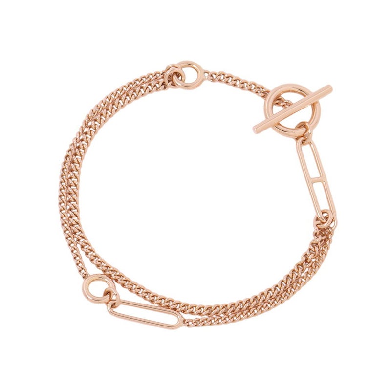 エルメス ブレスレット エシャペ K18PGピンクゴールド サイズSH HERMES ジュエリー