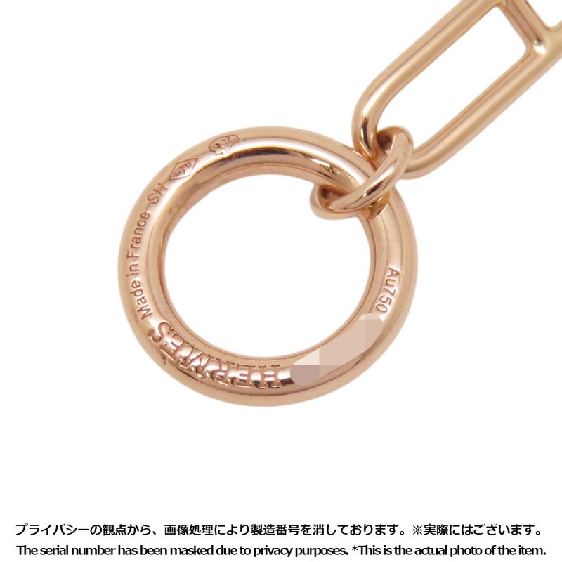エルメス ブレスレット エシャペ K18PGピンクゴールド サイズSH HERMES ジュエリー