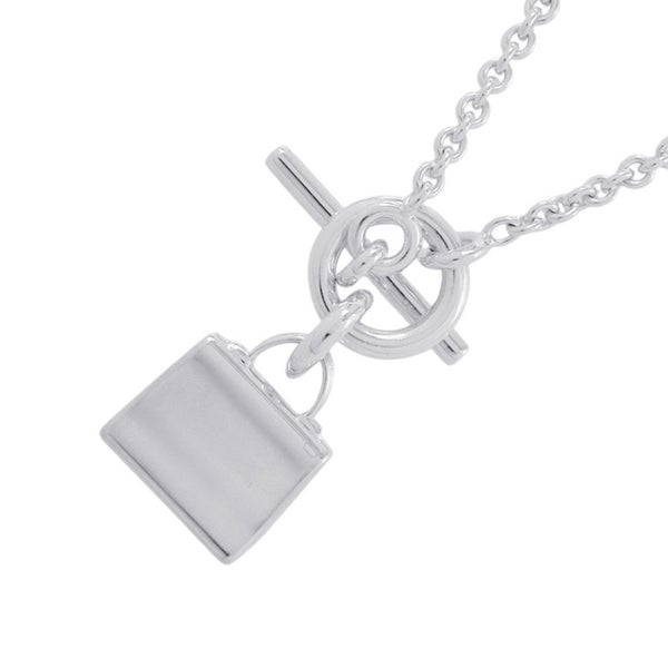 エルメス ネックレス アミュレット ケリー SV925シルバー HERMES ジュエリー ペンダント