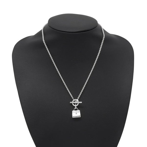 エルメス ネックレス アミュレット ケリー SV925シルバー HERMES ジュエリー ペンダント