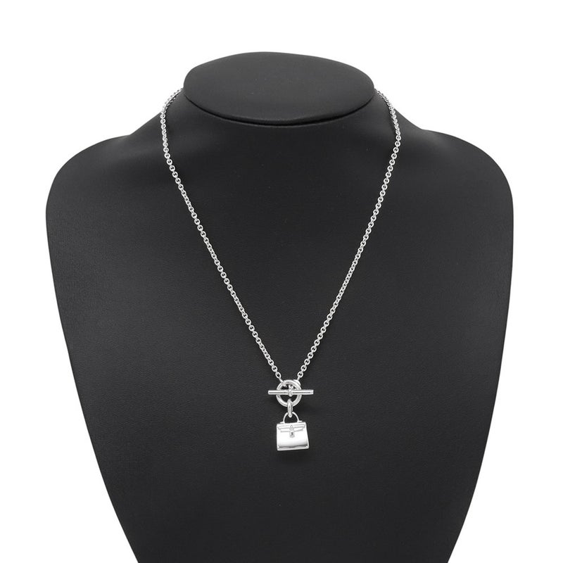 エルメス ネックレス アミュレット ケリー SV925シルバー HERMES ジュエリー ペンダント