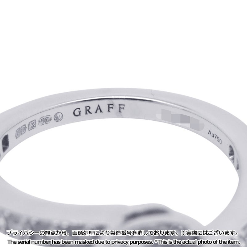 グラフ リング デュエット ラップアラウンド ダイヤモンド 計0.90ct K18WGホワイトゴールド サイズ約8号 RGR779 GRAFF 指輪