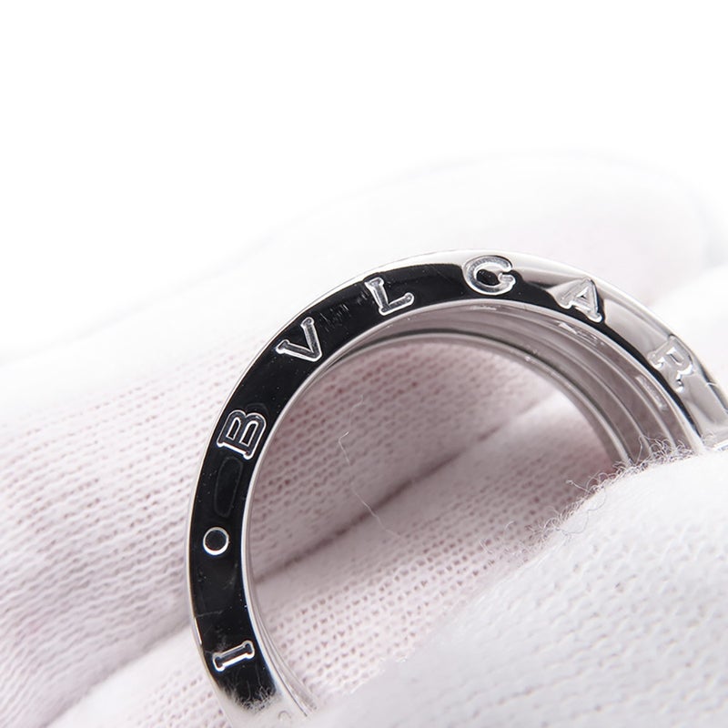 ブルガリ リング ビーゼロワン B-zero1 4バンド K18WGホワイトゴールド サイズ60 BVLGARI 指輪 ジュエリー