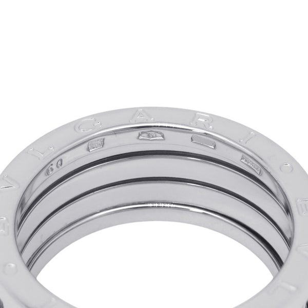 ブルガリ リング ビーゼロワン B-zero1 4バンド K18WGホワイトゴールド サイズ60 BVLGARI 指輪 ジュエリー