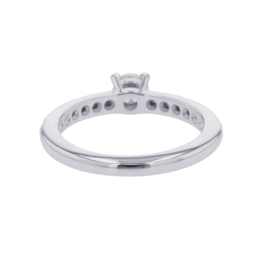 ブルガリ リング ローマ アモール ダイヤモンド 中石約0.25ct PT950
