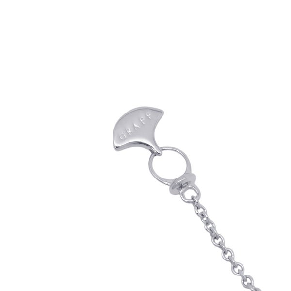 グラフ ネックレス ワイルドフラワー ラージ ダイヤモンド ペンダント ダイヤ 計0.93ct K18WGホワイトゴールド RGP774
