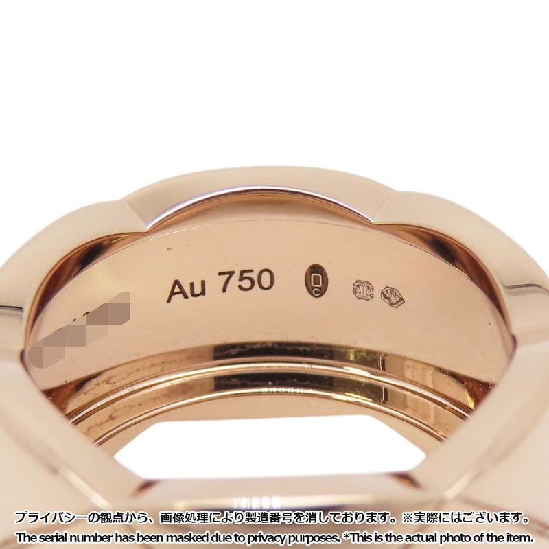 シャネル リング ココクラッシュ コレクション ラージモデル K18PGピンクゴールド リングサイズ52 J10818 指輪