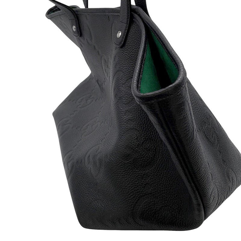 グッチ トートバッグ ジャンボGG ミディアム レザー 818771 GUCCI バッグ 黒
