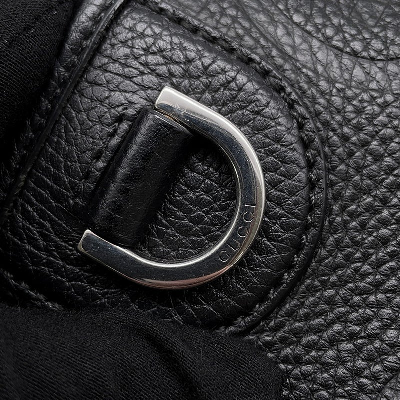 グッチ トートバッグ ジャンボGG ミディアム レザー 818771 GUCCI バッグ 黒