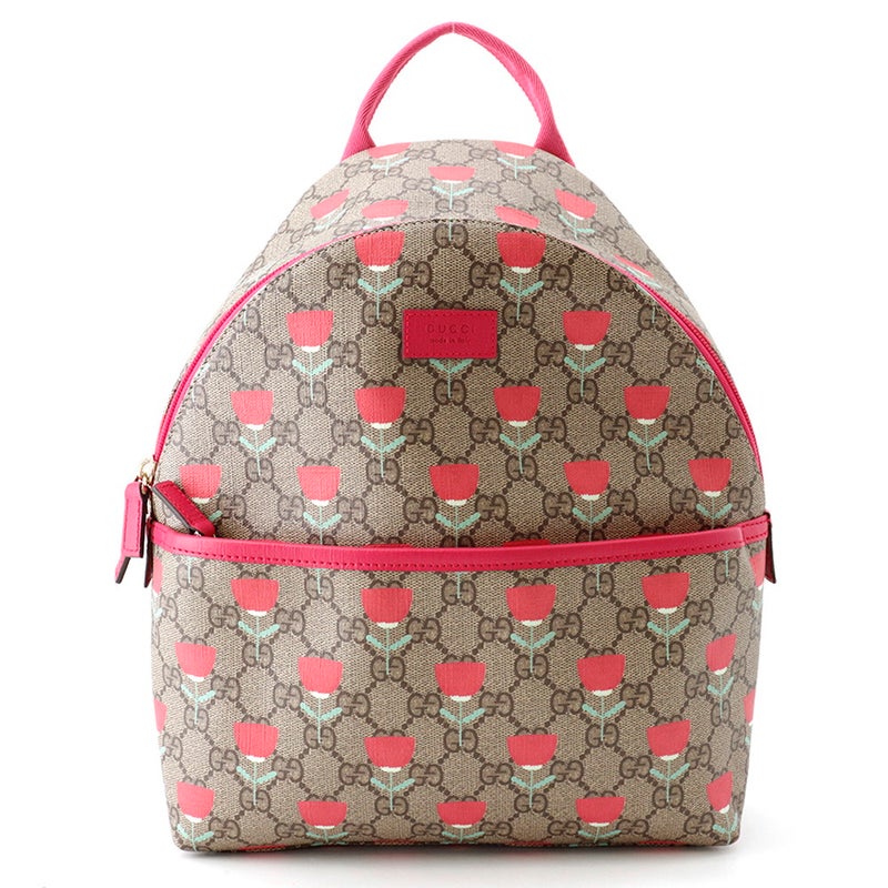 グッチ バックパック GGスプリーム フラワープリント チルドレンズ 782708 GUCCI リュック キッズ キム・スンヨン