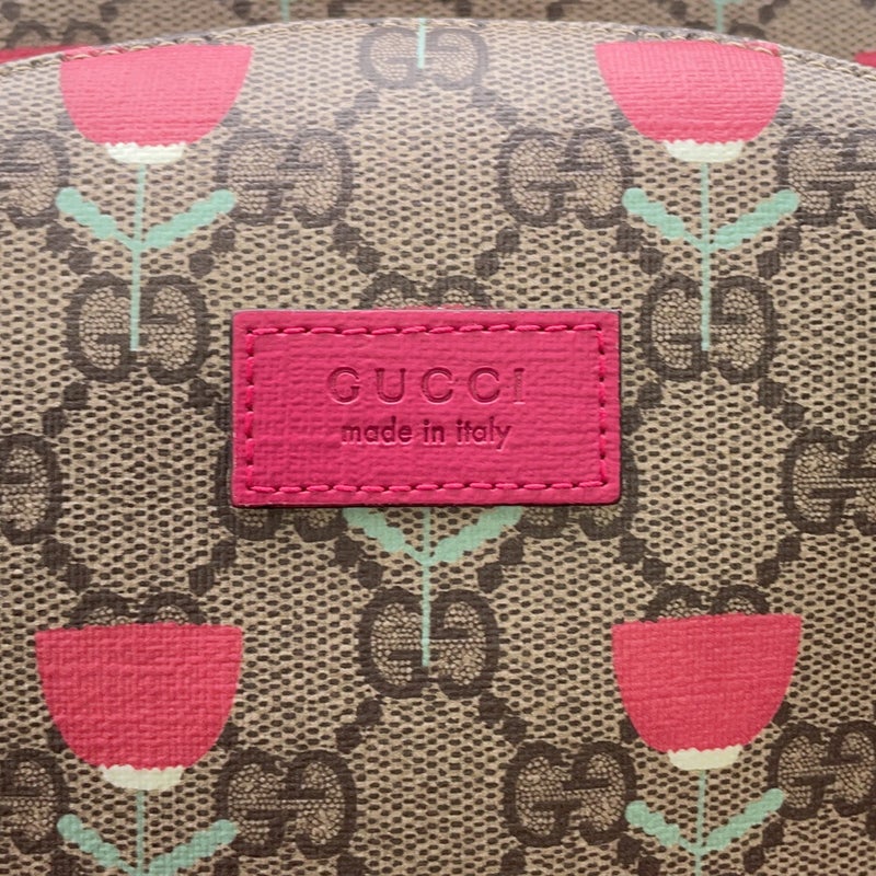 グッチ バックパック GGスプリーム フラワープリント チルドレンズ 782708 GUCCI リュック キッズ キム・スンヨン