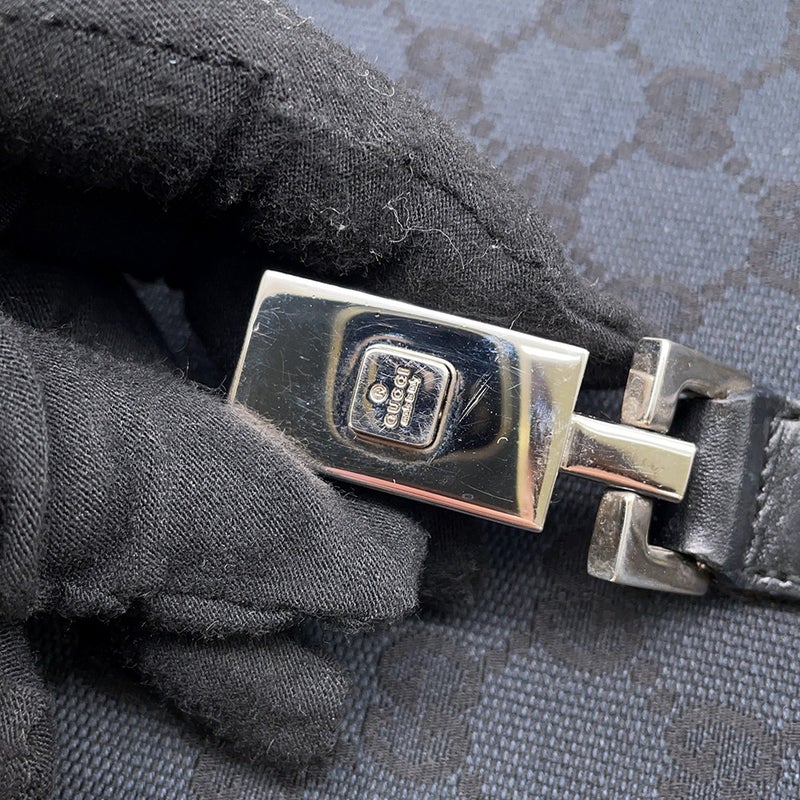 グッチ トートバッグ GGキャンバス  ジャッキー 002・1064 GUCCI バッグ 黒