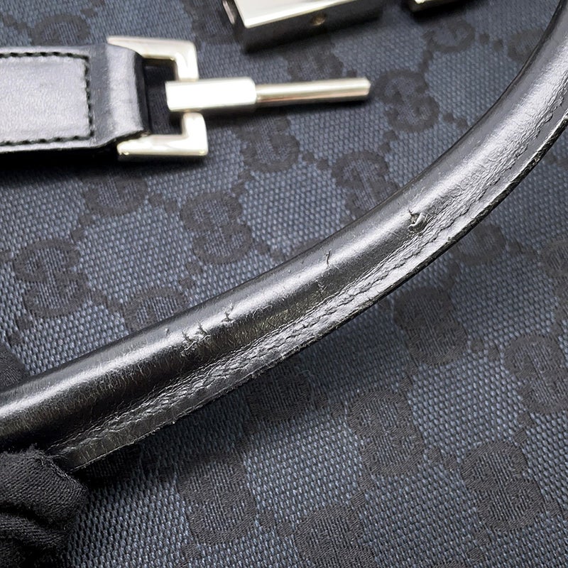 グッチ トートバッグ GGキャンバス  ジャッキー 002・1064 GUCCI バッグ 黒
