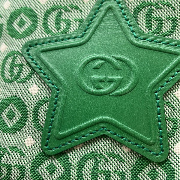 グッチ ボディバッグ チルドレンズ スター 星 キャンバス  502095 GUCCI ウエストポーチ キッズ