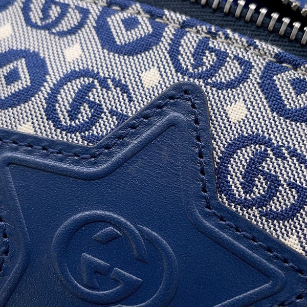 グッチ ボディバッグ チルドレンズ スター 星 キャンバス 502095 GUCCI ウエストポーチ キッズ