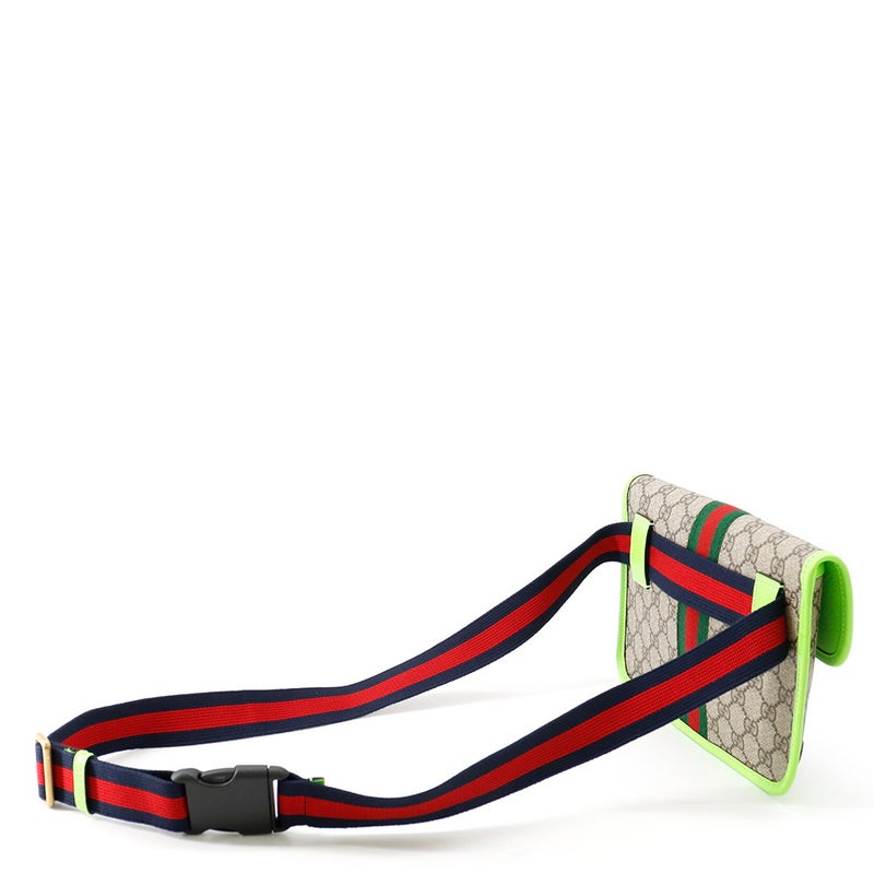 グッチ ボディバッグ オフディア GGスプリーム PVC 752597 GUCCI バッグ ウエストバッグ