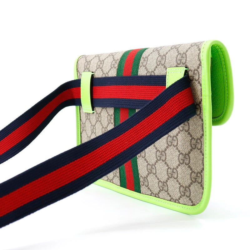 グッチ ボディバッグ オフディア GGスプリーム PVC 752597 GUCCI バッグ ウエストバッグ