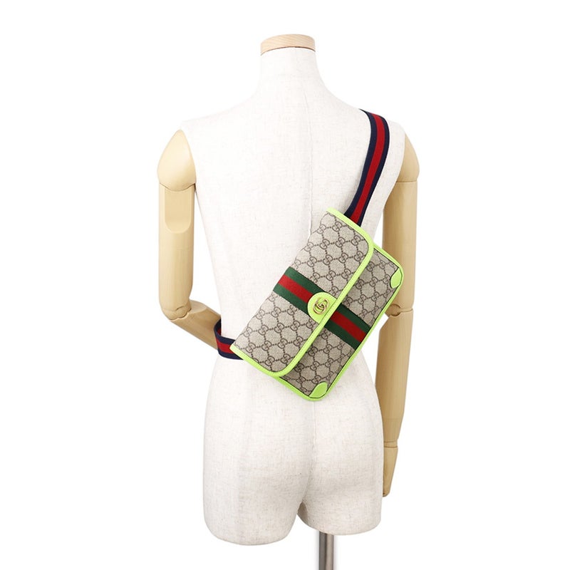 グッチ ボディバッグ オフディア GGスプリーム PVC 752597 GUCCI バッグ ウエストバッグ