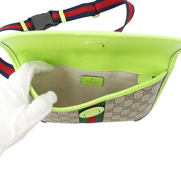 グッチ ボディバッグ オフディア GGスプリーム PVC 752597 GUCCI バッグ ウエストバッグ