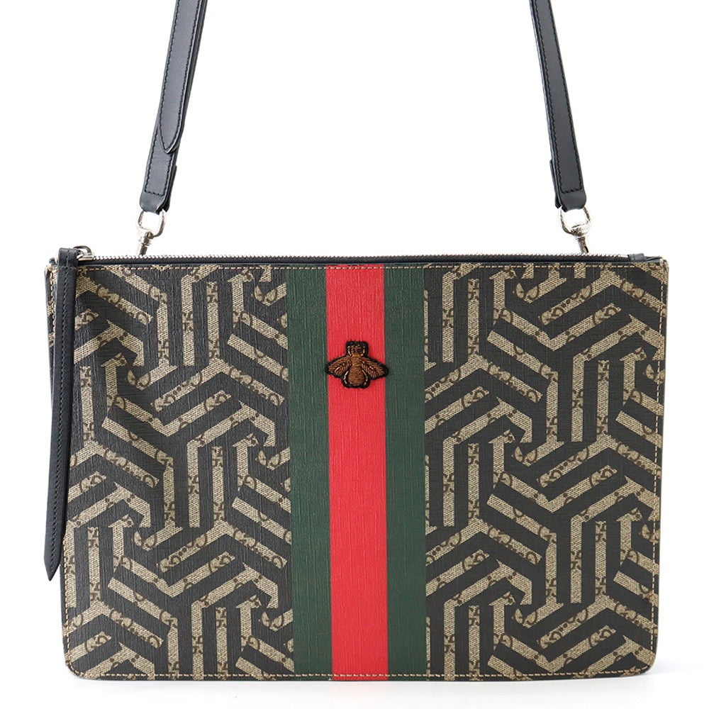 グッチ ショルダーバッグ GGカレイド PVC レザー 429004 GUCCI 2way