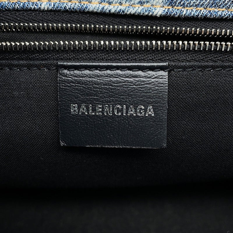 バレンシアガ ハンドバッグ シグネチャー BBモノグラム スモール デニム 702699 BALENCIAGA 2wayショルダー