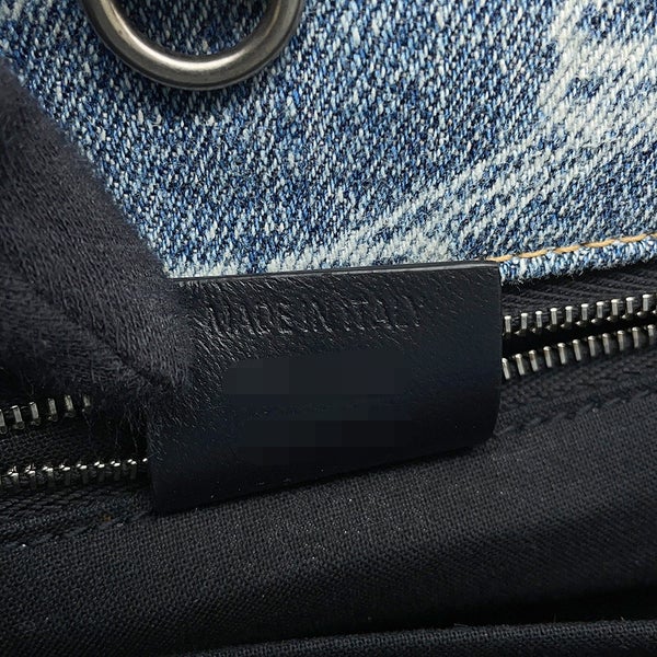 バレンシアガ ハンドバッグ シグネチャー BBモノグラム スモール デニム 702699 BALENCIAGA 2wayショルダー