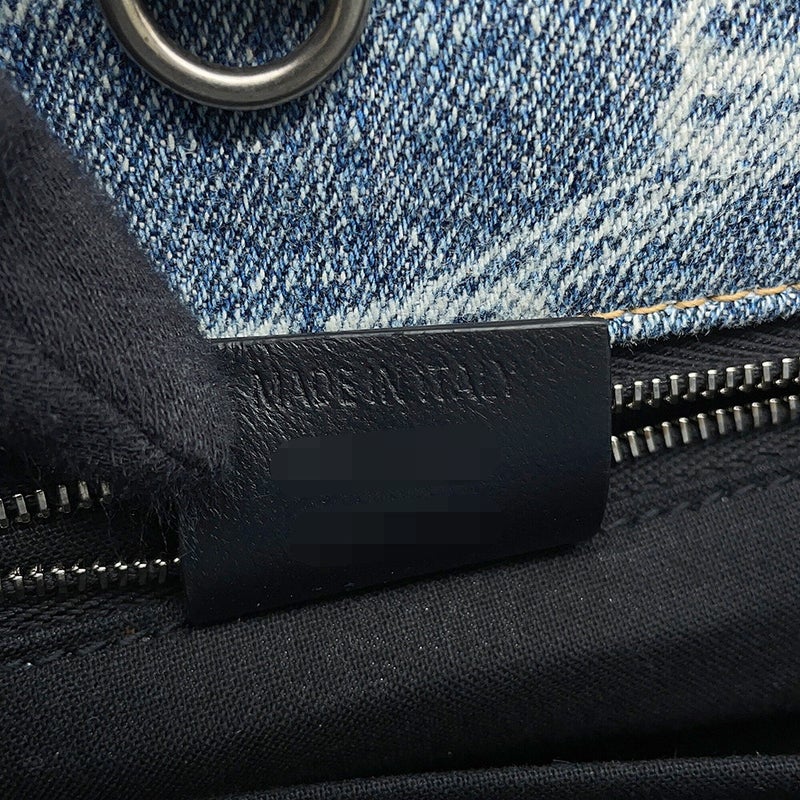 バレンシアガ ハンドバッグ シグネチャー BBモノグラム スモール デニム 702699 BALENCIAGA 2wayショルダー