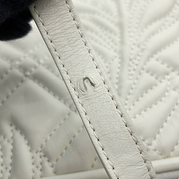 バレンシアガ ハンドバッグ ブランケットスクエアS 466541 BALENCIAGA 2wayショルダーバッグ 白