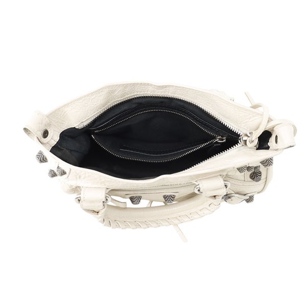 バレンシアガ ハンドバッグ ネオ・カゴールS アリーナラムスキン 751523 BALENCIAGA 2way 白