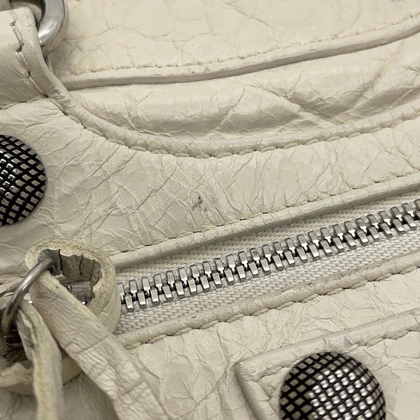 バレンシアガ ハンドバッグ ネオ・カゴールS アリーナラムスキン 751523 BALENCIAGA 2way 白
