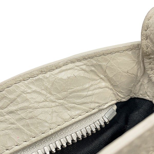 バレンシアガ ハンドバッグ ネオ・カゴールS アリーナラムスキン 751523 BALENCIAGA 2way 白