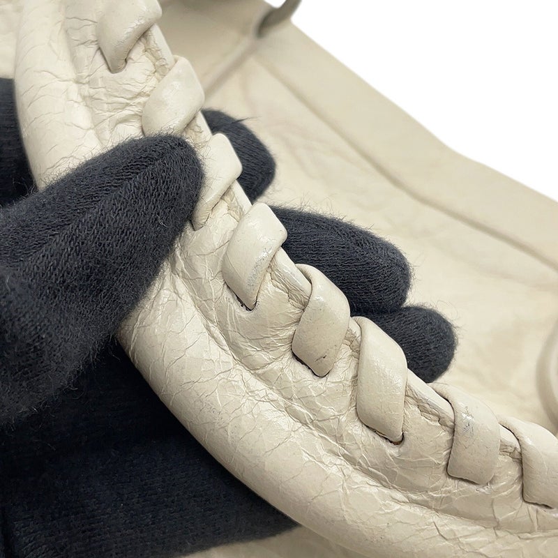 バレンシアガ ハンドバッグ ネオ・カゴールS アリーナラムスキン 751523 BALENCIAGA 2way 白