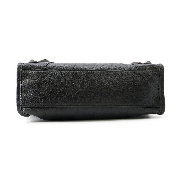 バレンシアガ ショルダーバッグ ル シティ ミニ アリーナラムスキン 806395 BALENCIAGA 2way 黒