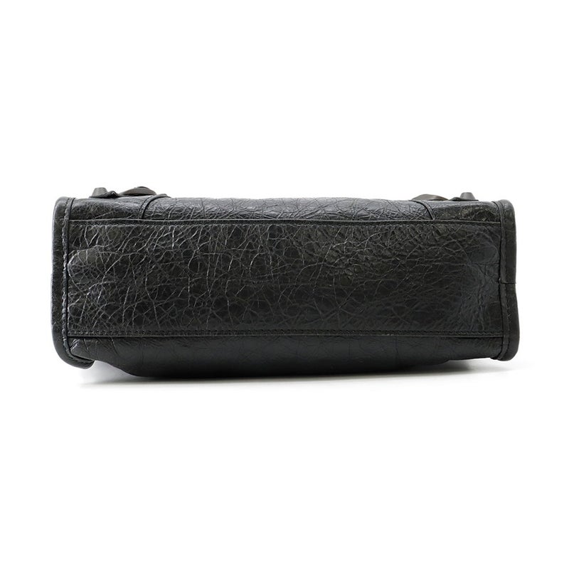 バレンシアガ ショルダーバッグ ル シティ ミニ アリーナラムスキン 806395 BALENCIAGA 2way 黒