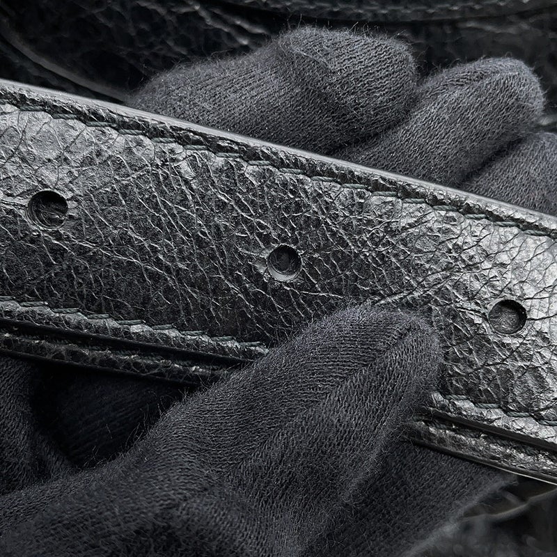 バレンシアガ ショルダーバッグ ル シティ ミニ アリーナラムスキン 806395 BALENCIAGA 2way 黒