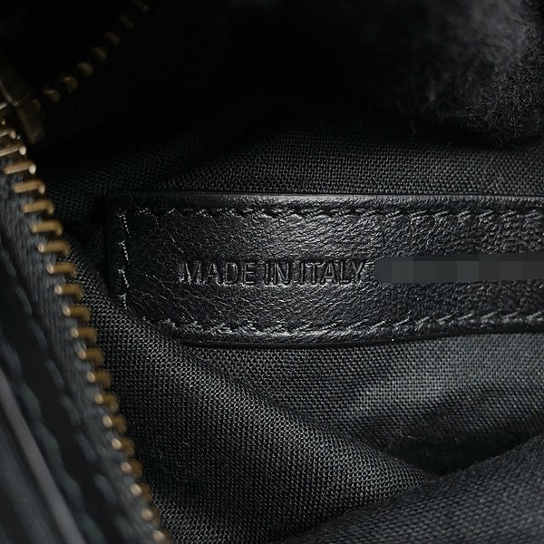 バレンシアガ ショルダーバッグ ル シティ ミニ アリーナラムスキン 806395 BALENCIAGA 2way 黒