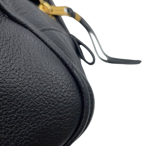 バレンシアガ ショルダーバッグ ボウリングバッグ スモール カーフレザー BALENCIAGA バッグ 黒