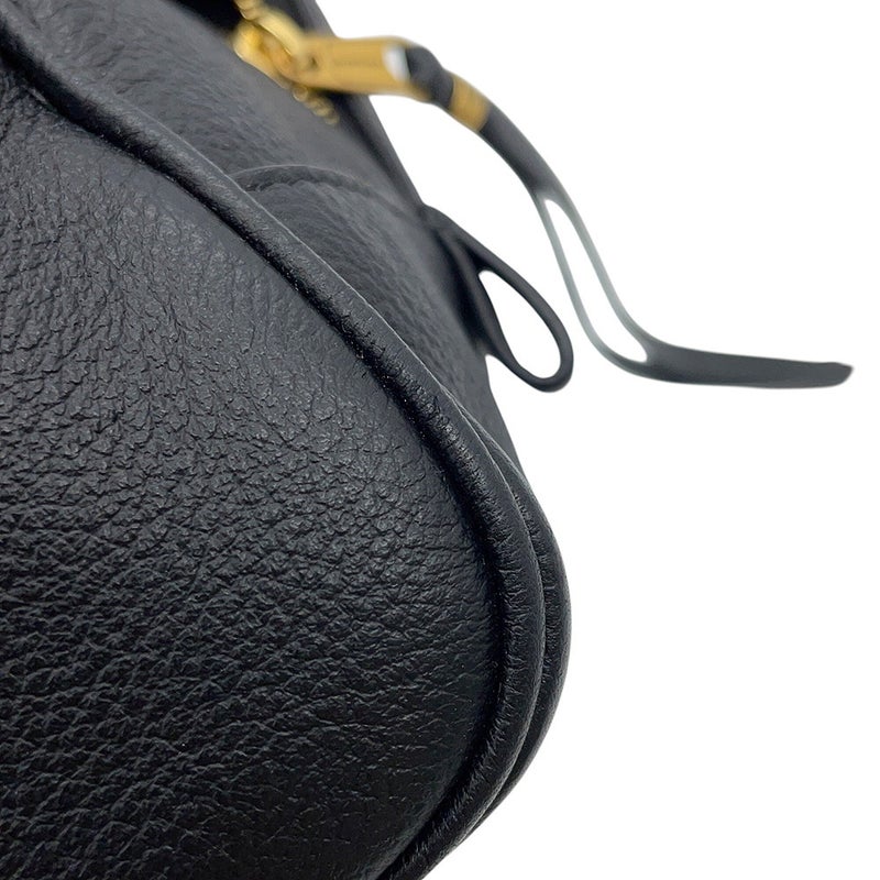 バレンシアガ ショルダーバッグ ボウリングバッグ スモール カーフレザー BALENCIAGA バッグ 黒