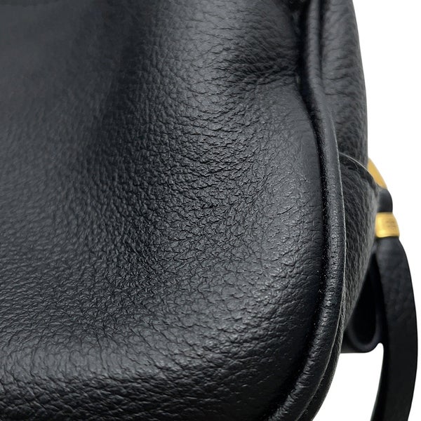 バレンシアガ ショルダーバッグ ボウリングバッグ スモール カーフレザー BALENCIAGA バッグ 黒