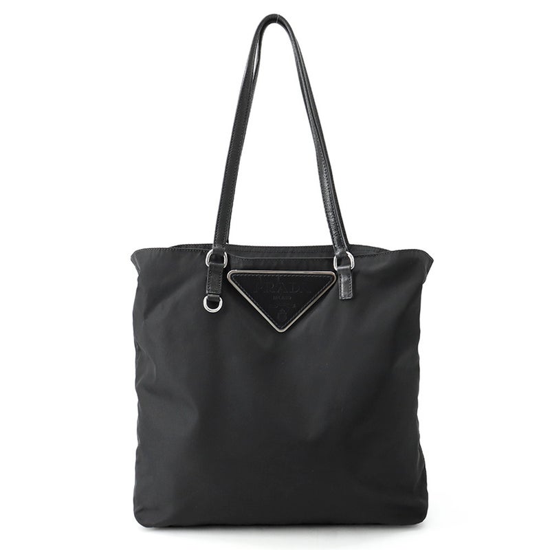 プラダ トートバッグ トライアングルロゴ ナイロン PRADA バッグ 黒