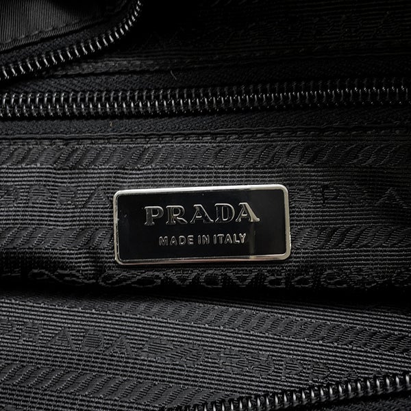 プラダ トートバッグ トライアングルロゴ ナイロン PRADA バッグ 黒