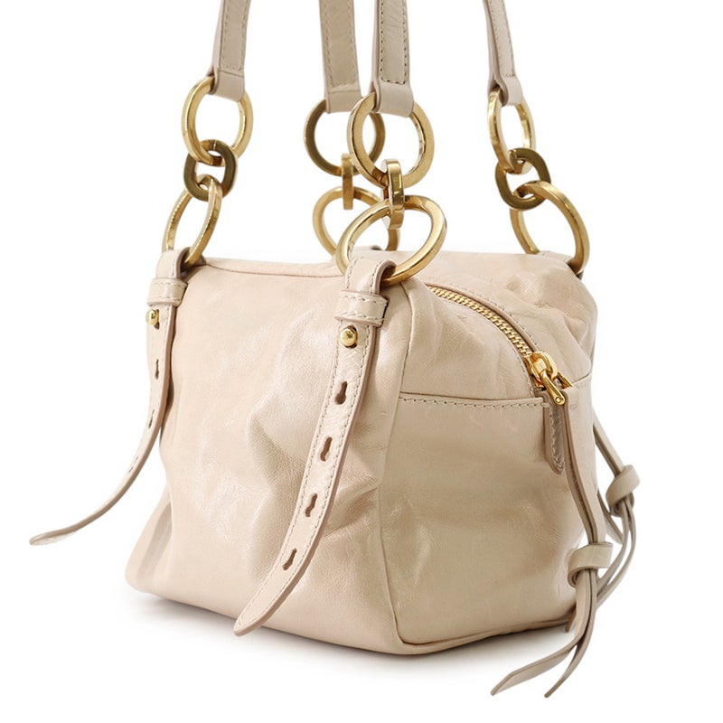 プラダ ショルダーバッグ ロゴ ソフトラックス  レザー PRADA バッグ