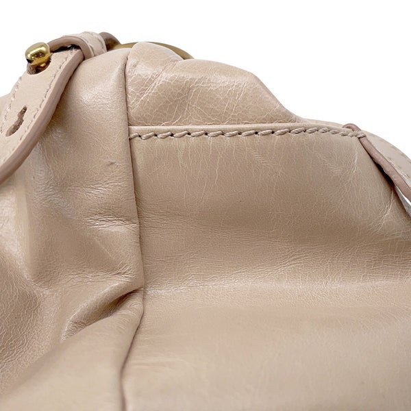 プラダ ショルダーバッグ ロゴ ソフトラックス  レザー PRADA バッグ